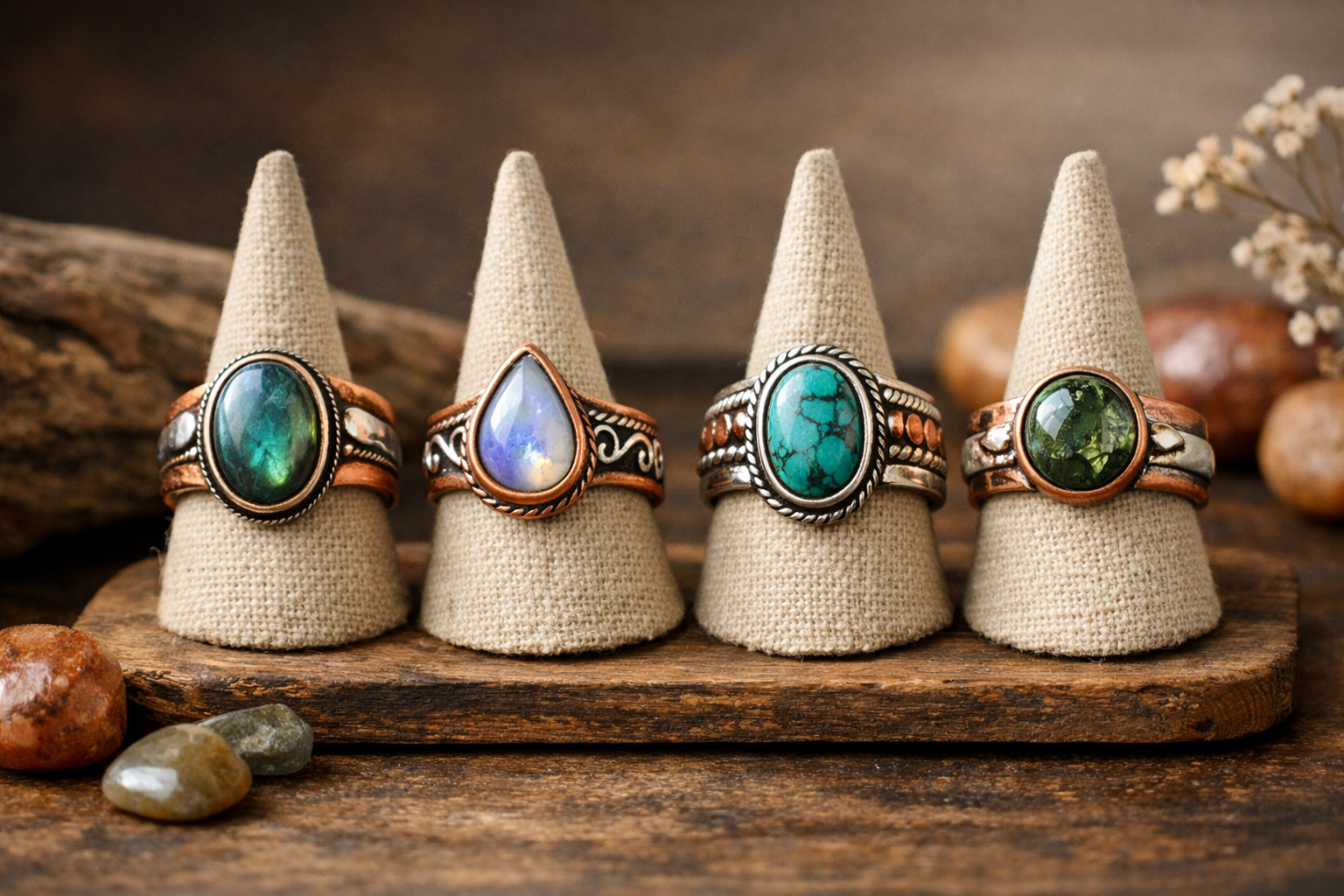 El yapımı yüzük tasarımları