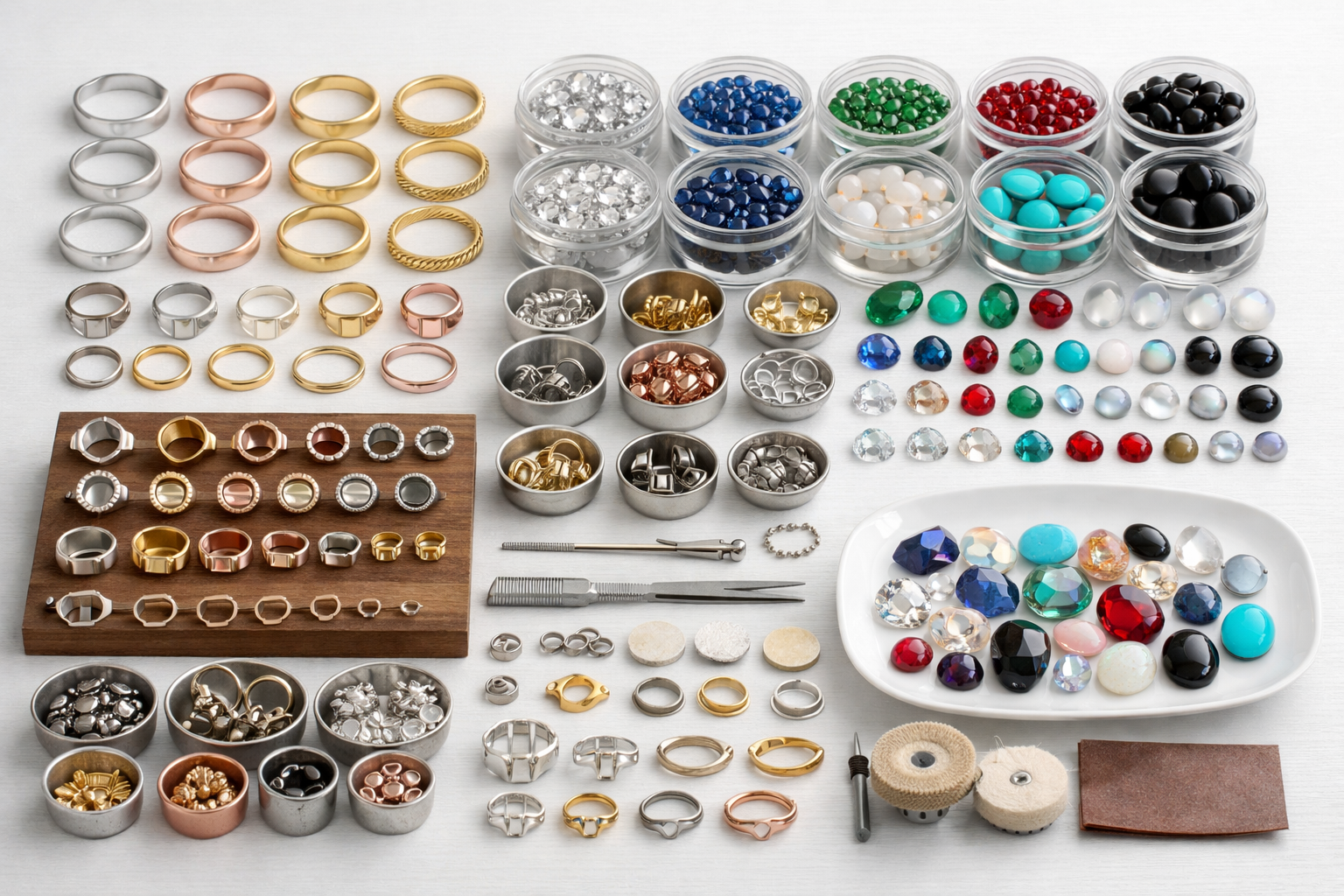 Yüzük malzeme seçenekleri